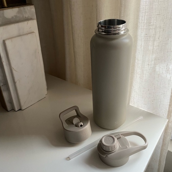 Simple Modern Summit Water Bottle 40oz - Almond Birch - Picture 6 of 11